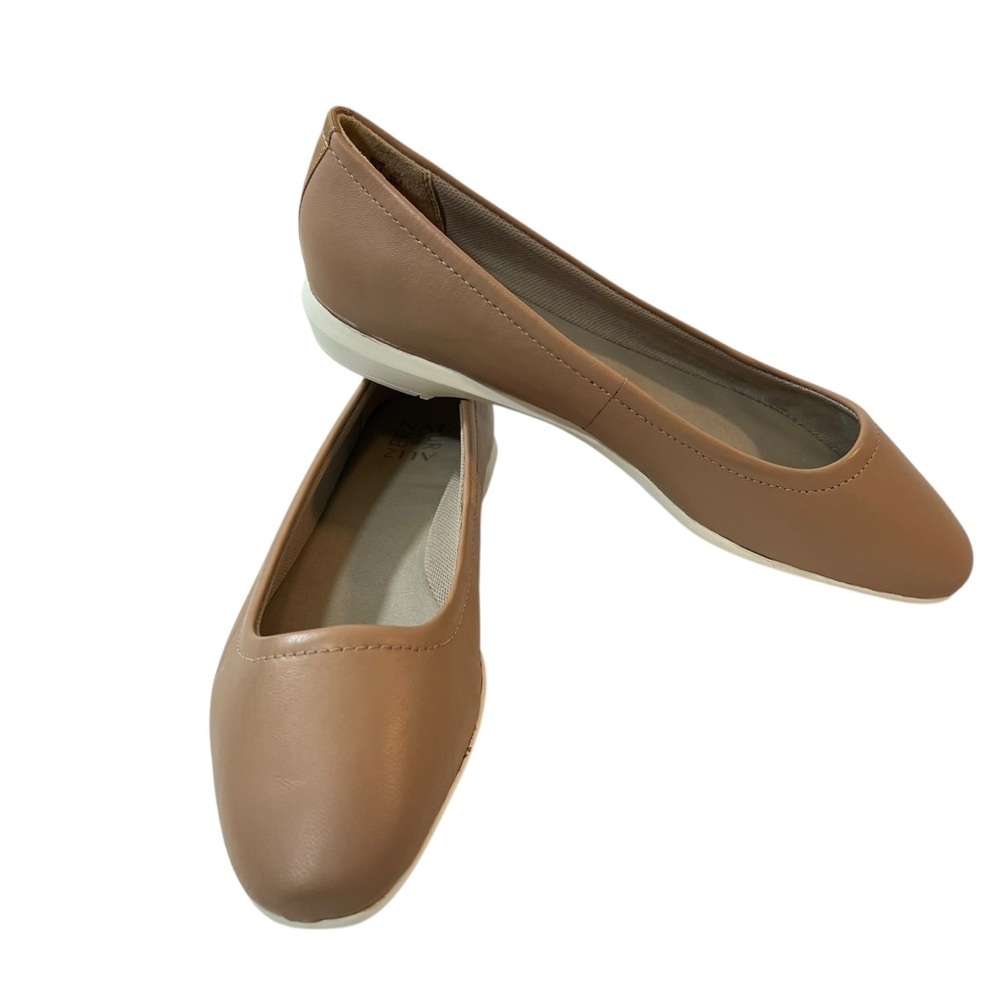 Naturalizer Alya Leather Slip On Loafers Flats Womens New